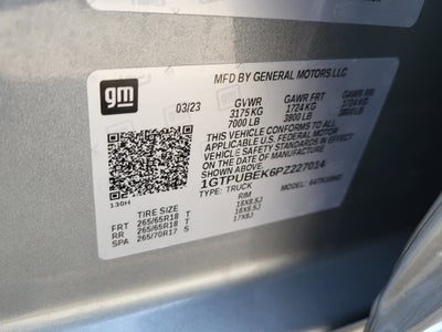 2023 GMC Sierra 1500 SLE