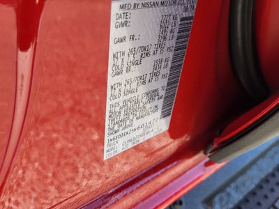 2025 Nissan Frontier PRO-4X