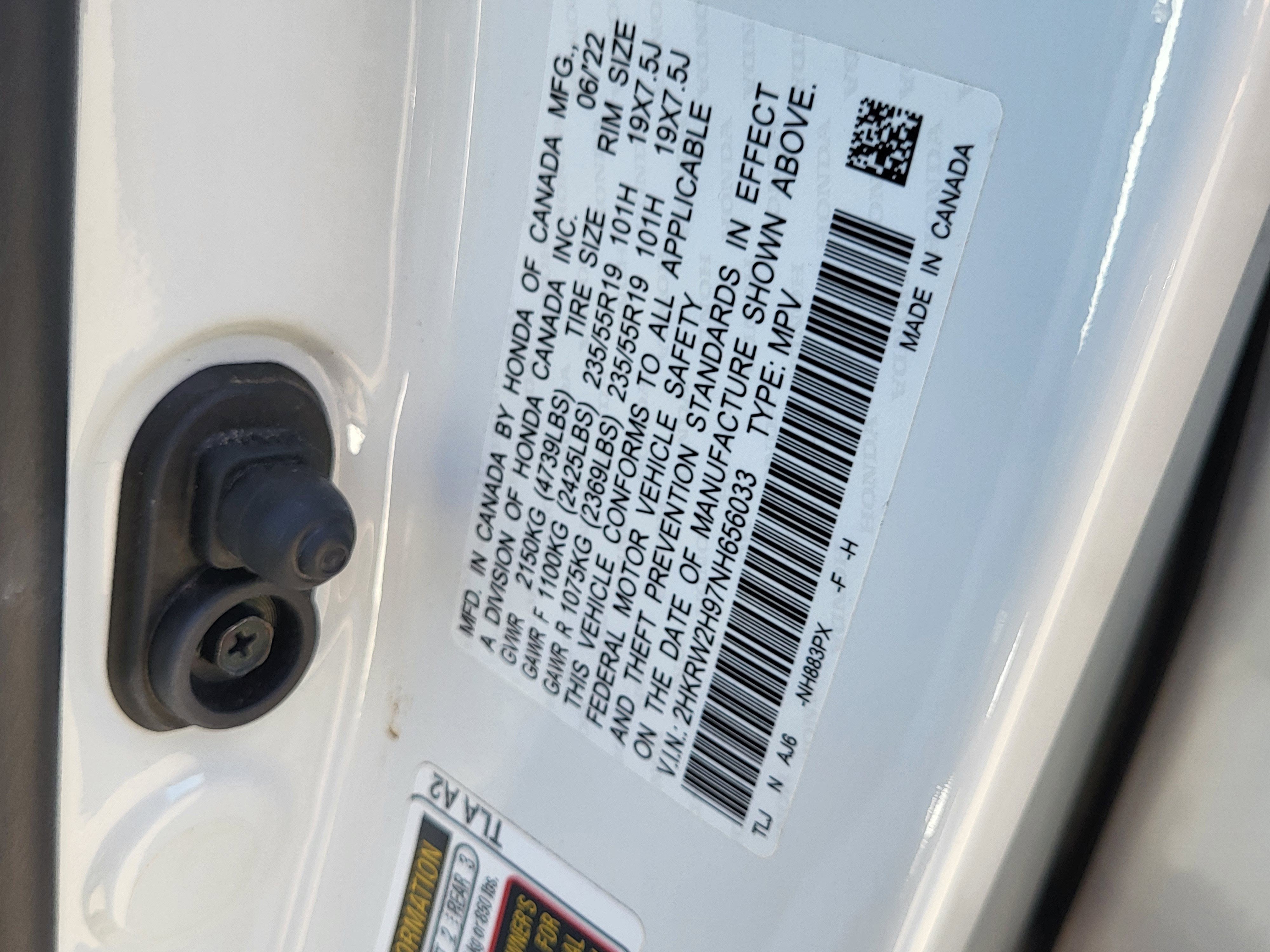 2022 Honda CR-V Touring