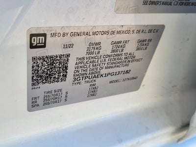 2023 GMC Sierra 1500 Pro