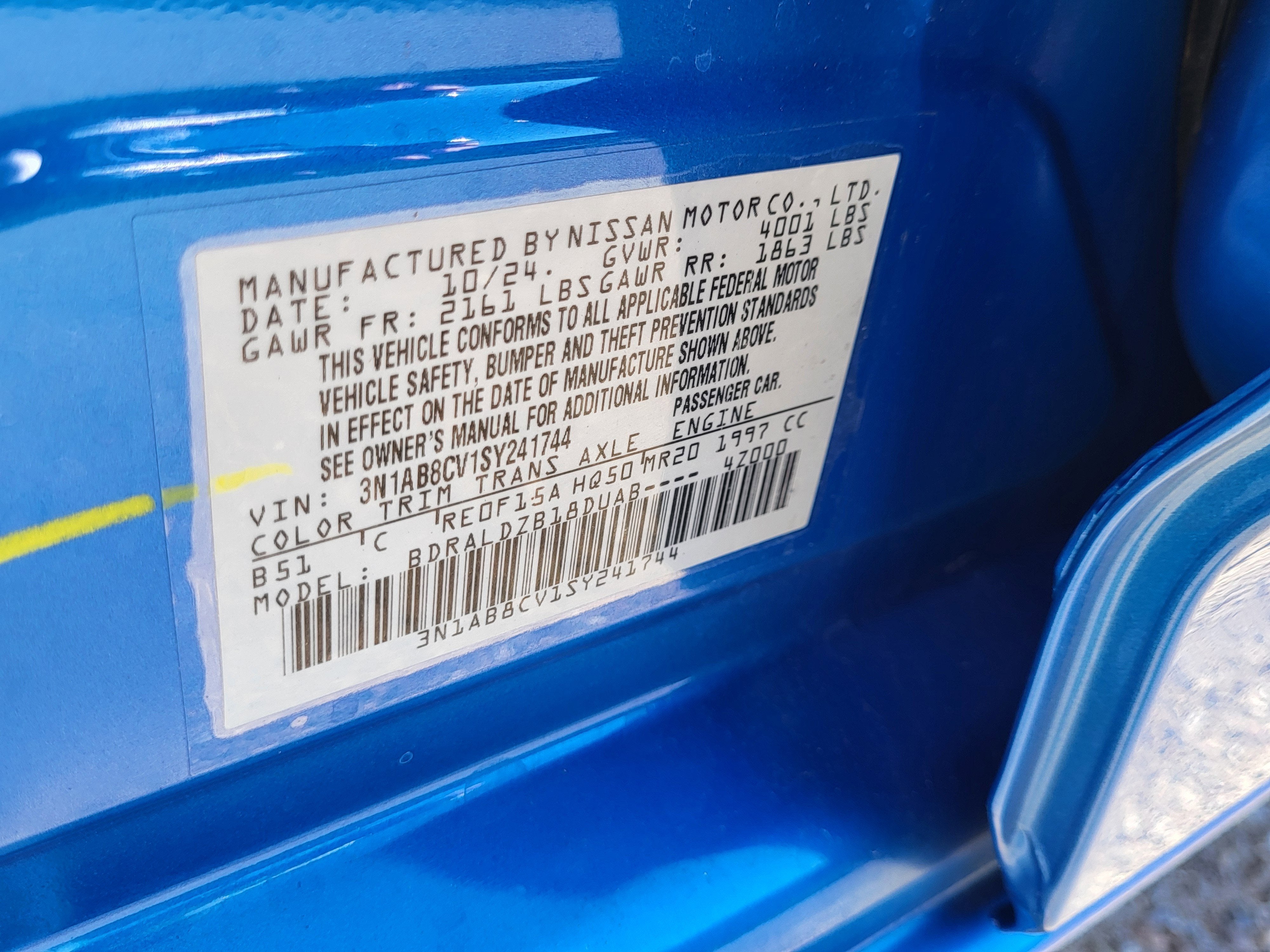 2025 Nissan Sentra SV