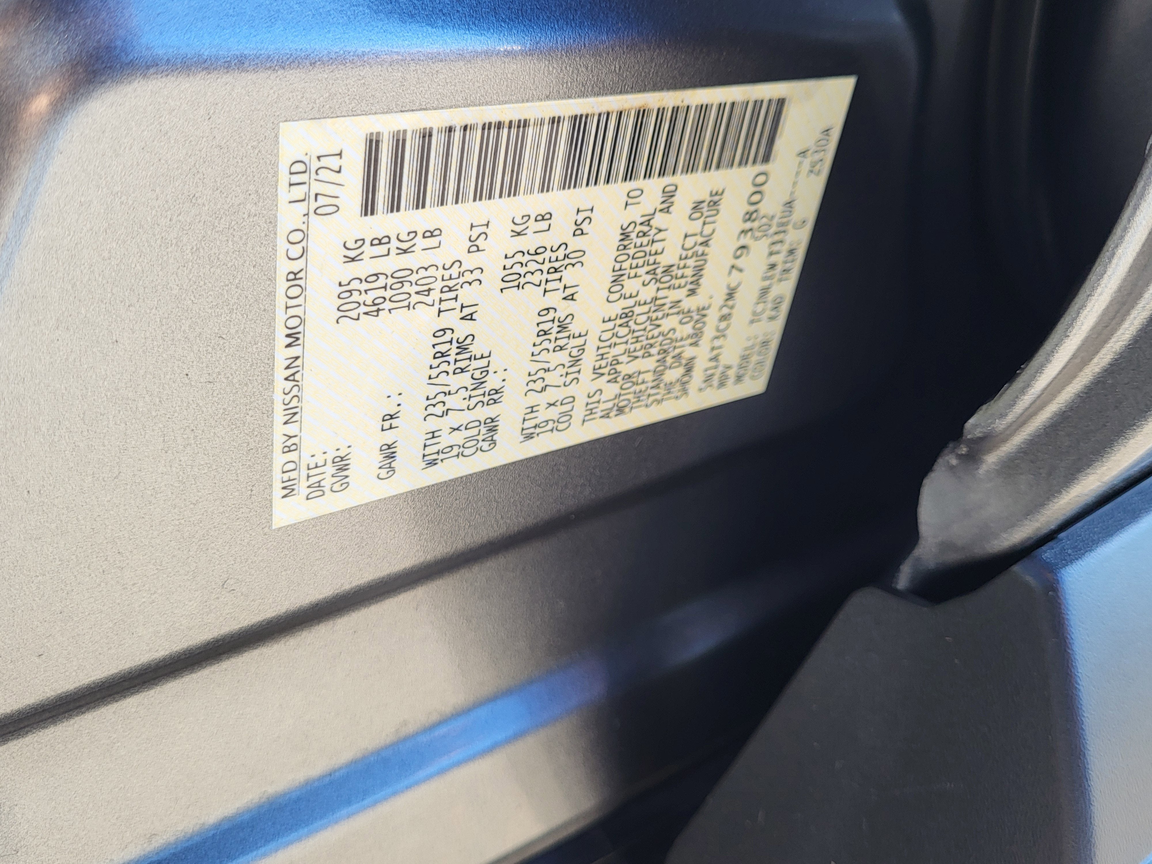 2021 Nissan Rogue SL