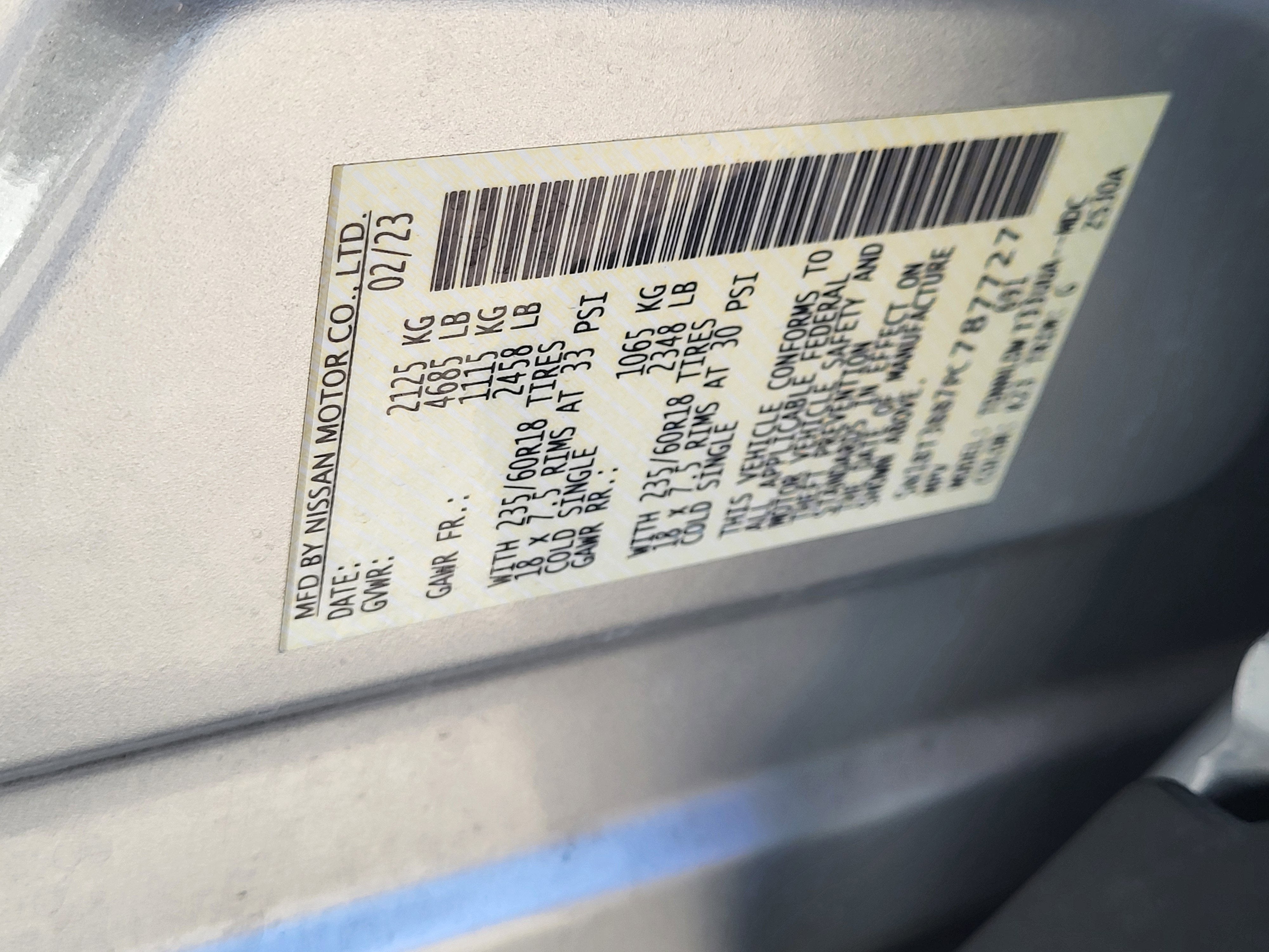 2023 Nissan Rogue SV