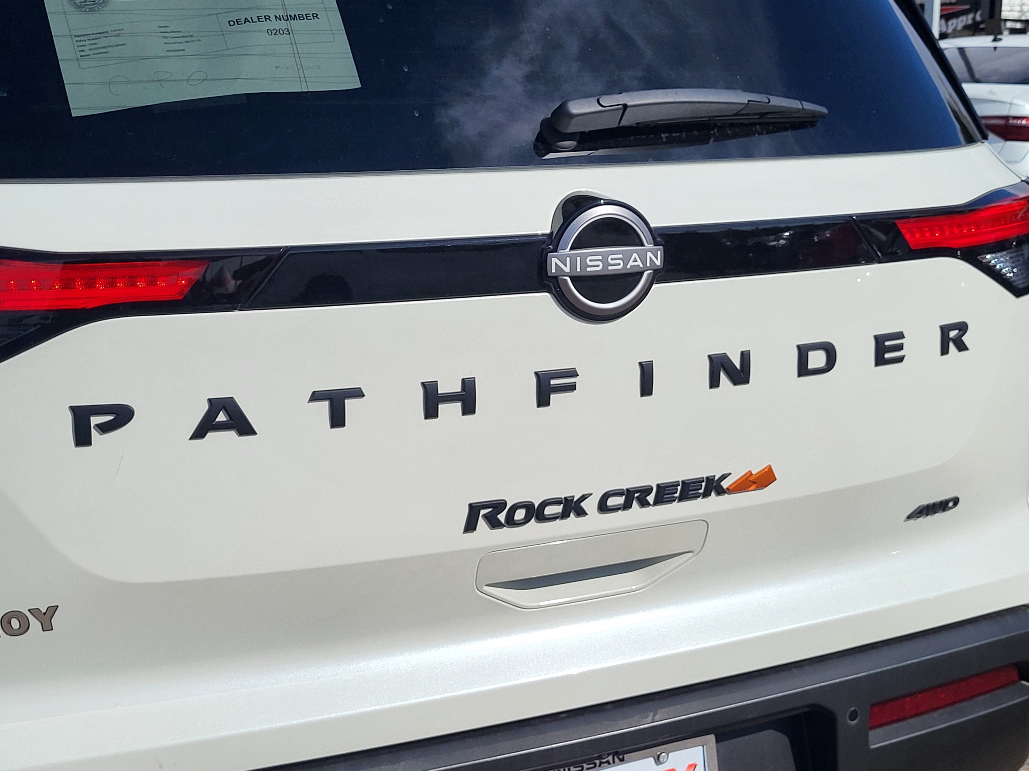2024 Nissan Pathfinder Rock Creek