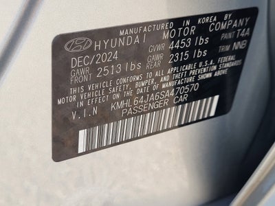 2025 Hyundai Sonata SEL