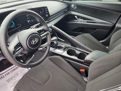2025 Hyundai Elantra Hybrid Blue