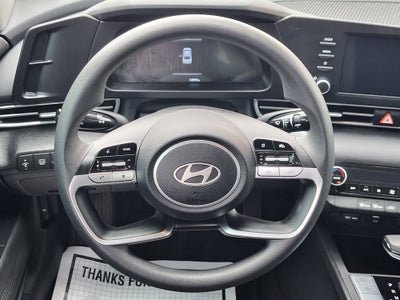 2025 Hyundai Elantra Hybrid Blue