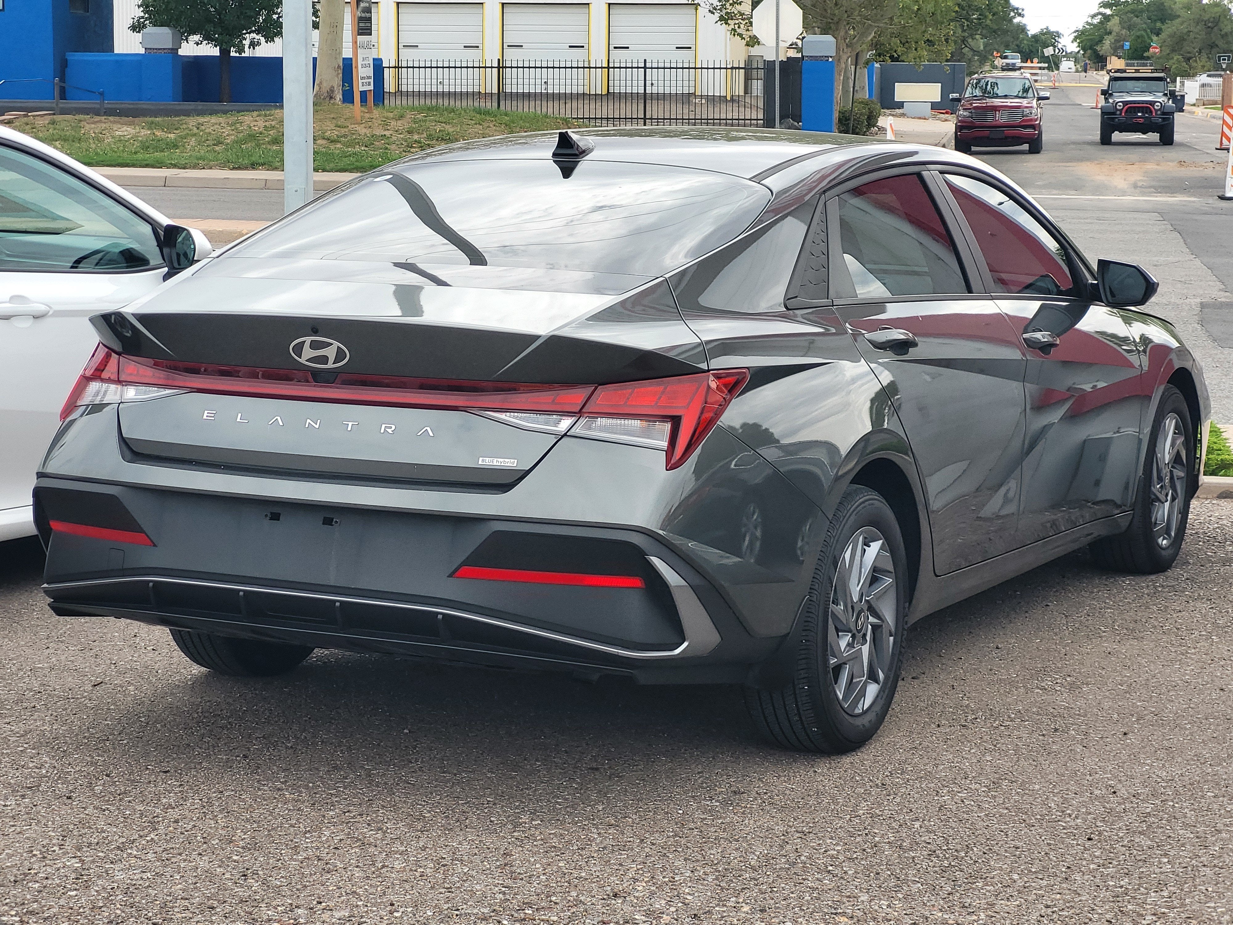 2025 Hyundai Elantra Hybrid Blue