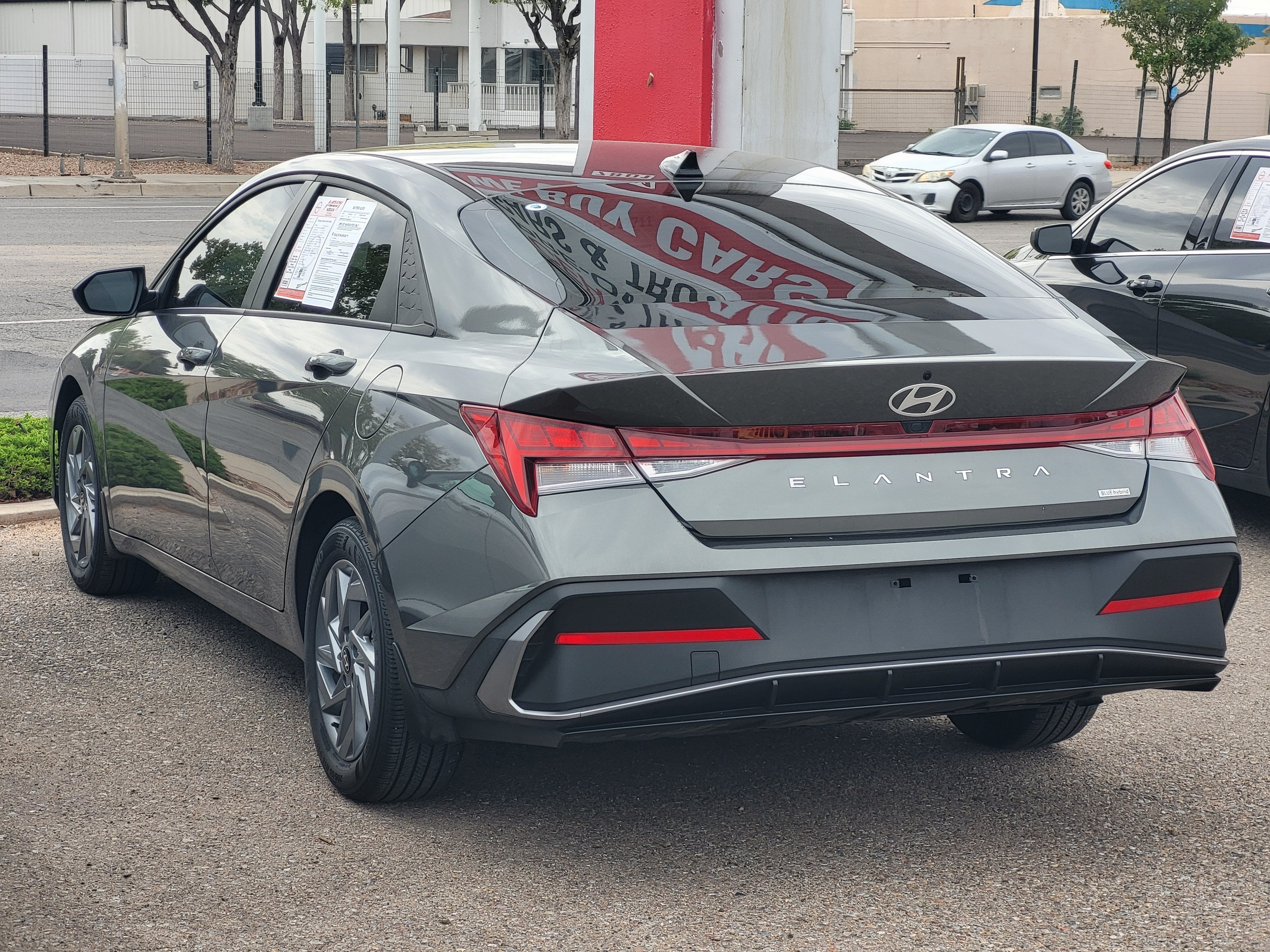 2025 Hyundai Elantra Hybrid Blue