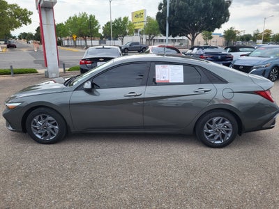 2025 Hyundai Elantra Hybrid Blue