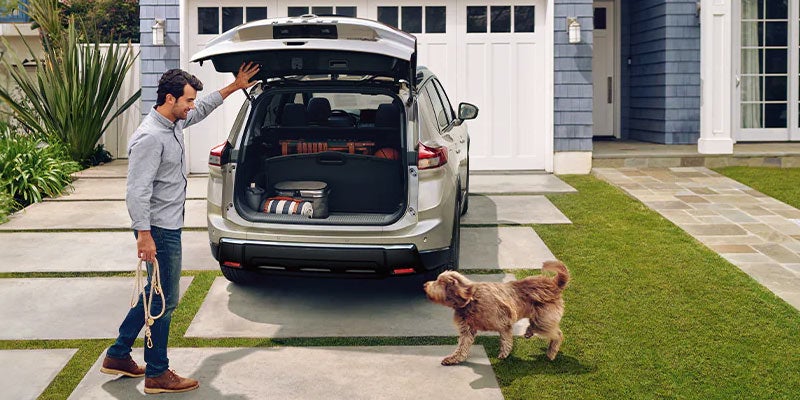 2025 Nissan Rogue With dog