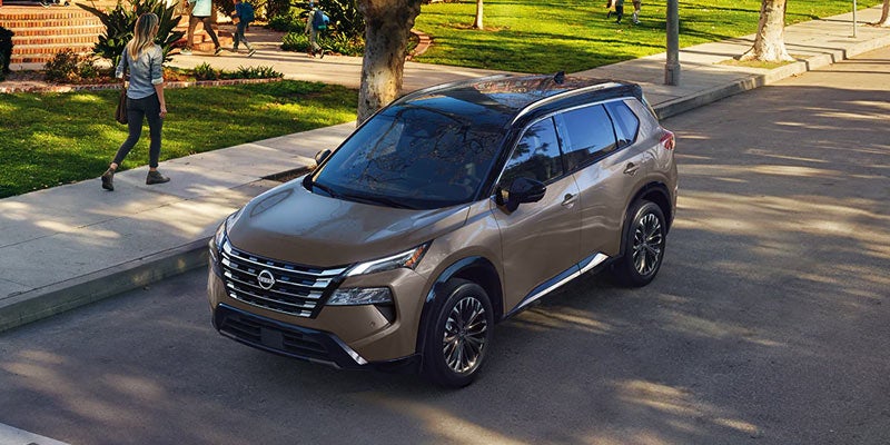 2025 Nissan Rogue Parked near sidewalk