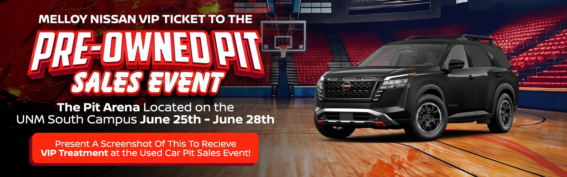 Pre-Owned Pit Sales Event 